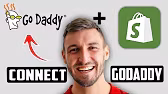 How to Connect Godaddy Domain to Shopify Manually - Shopify Tutorial